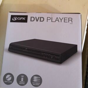 Black DVD Player